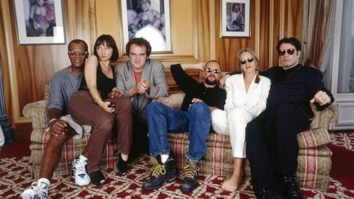 The Pulp Fiction Cast Reunites to Celebrate the Film's 30th Anniversary.