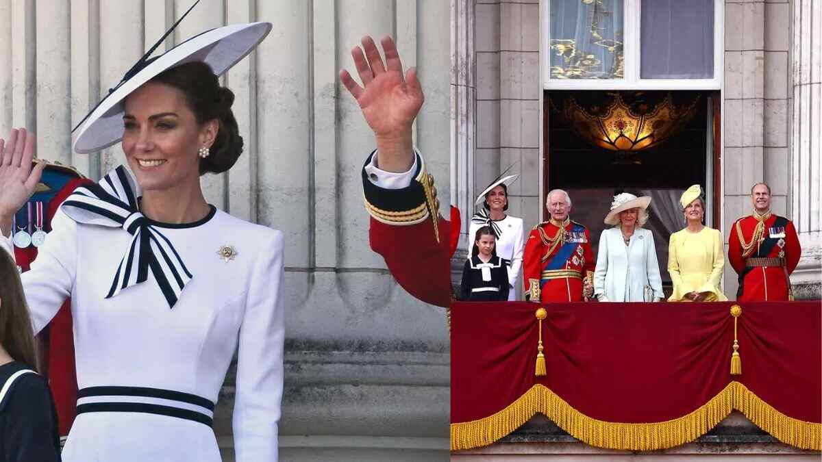 Kate Middleton Poised Presence at Buckingham Palace Balcony Amid Cancer Treatment