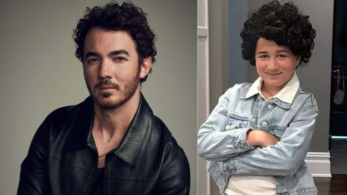 Kevin Jonas Girl Wears Hairpiece and Takes on the appearance of Him for New Jersey Day