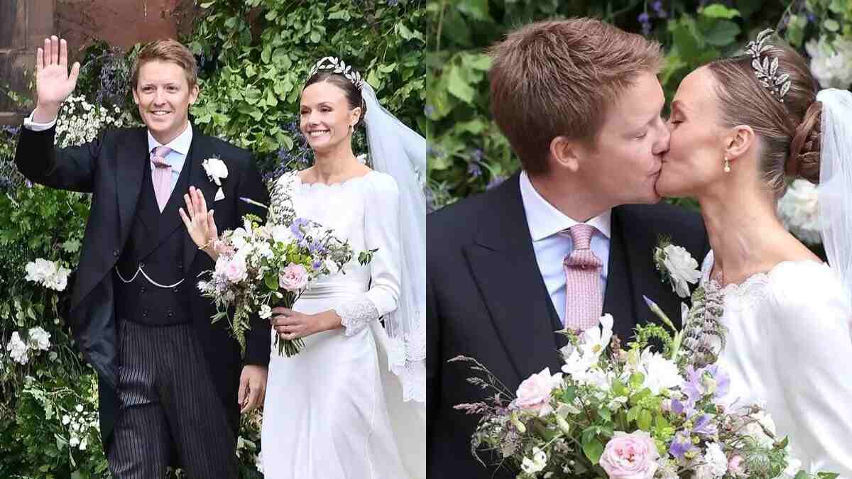 The Duke and Duchess of Westminster Show up as Love birds at U.K. Wedding of the Year