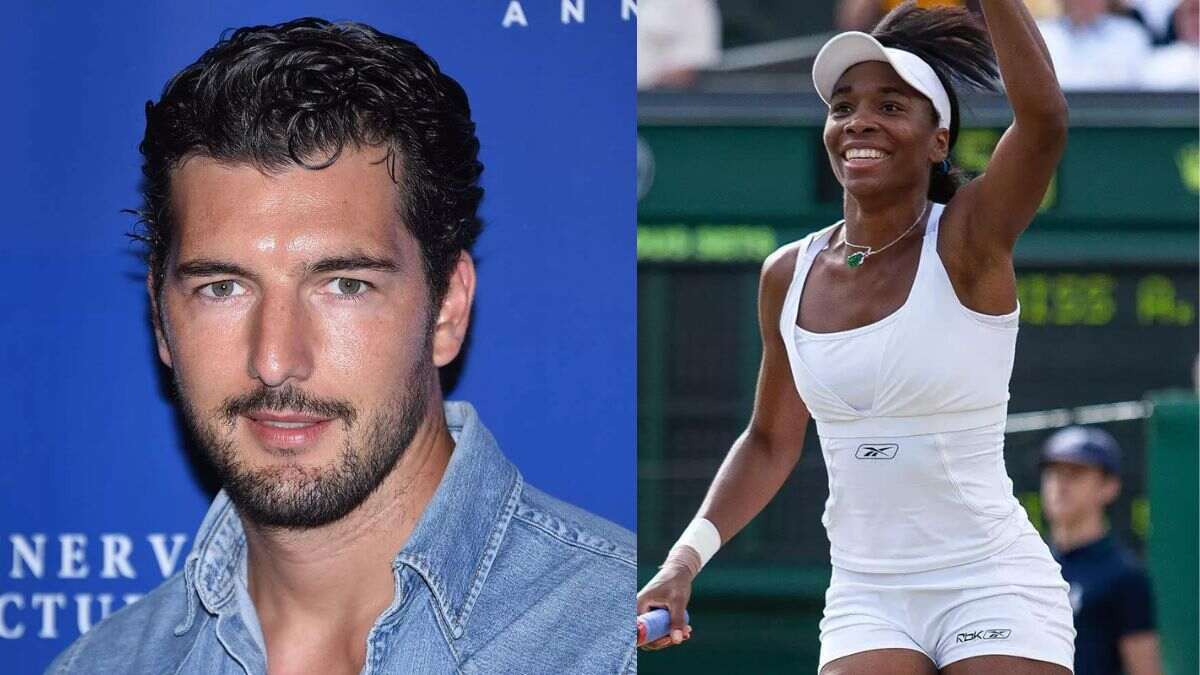 Venus Williams and Andrea Preti enjoy a boating excursion in Italy