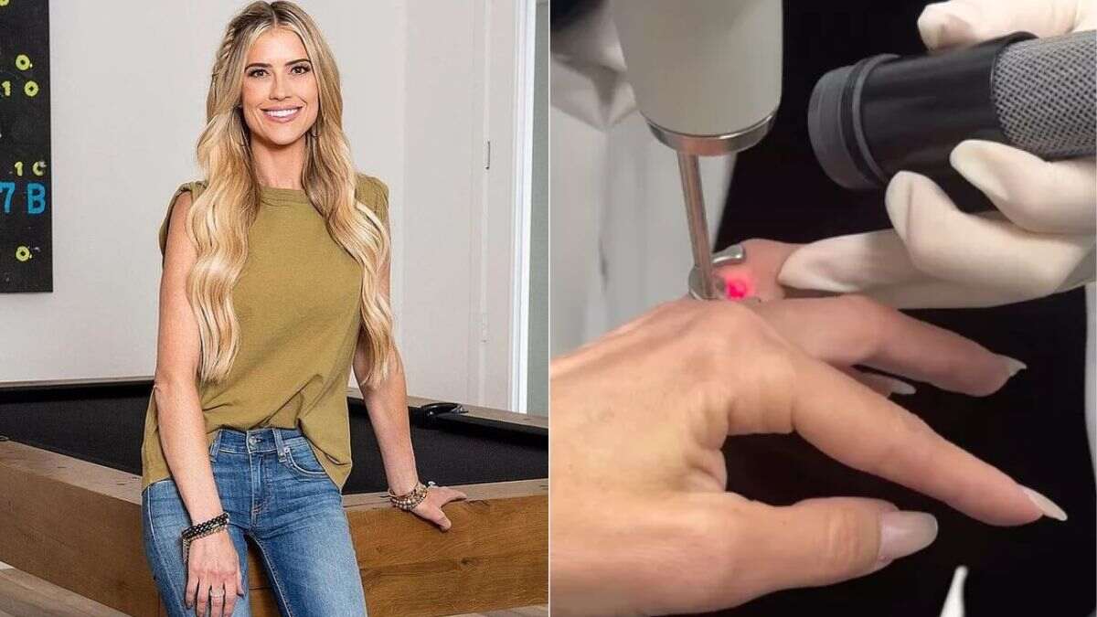 Christina Hall wedding ring finger tattoo was laser-erased off after her divorce from Josh Hall.