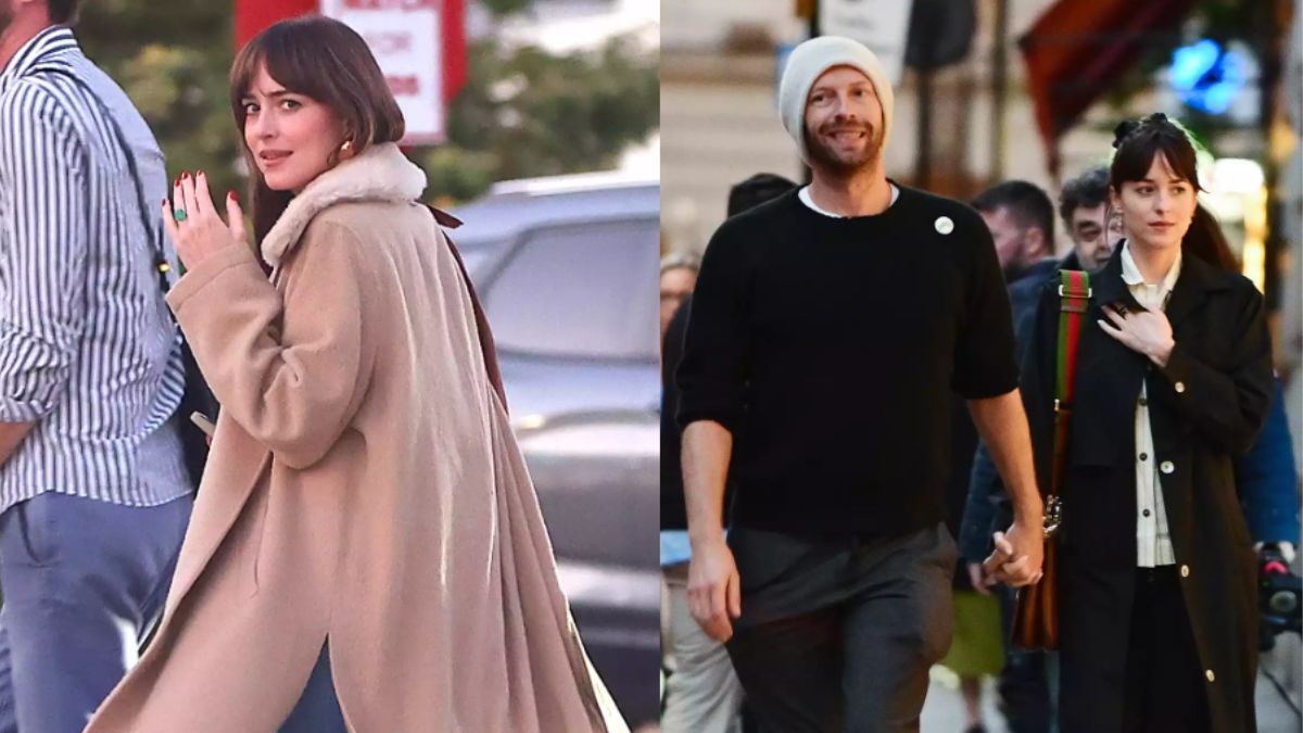 Dakota Johnson Is Seen Wearing Chris Martin Engagement Ring After Split Rumors