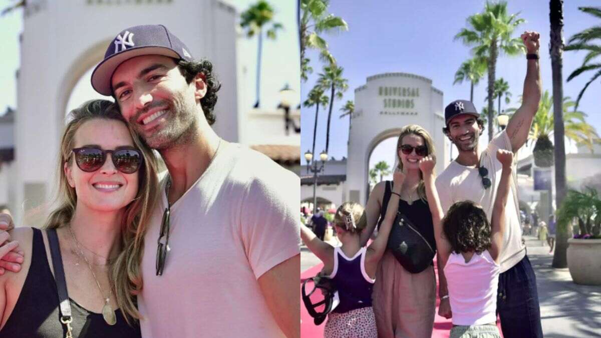 Justin Baldoni and his family visit Universal Studios, Amid the drama surrounding Us.