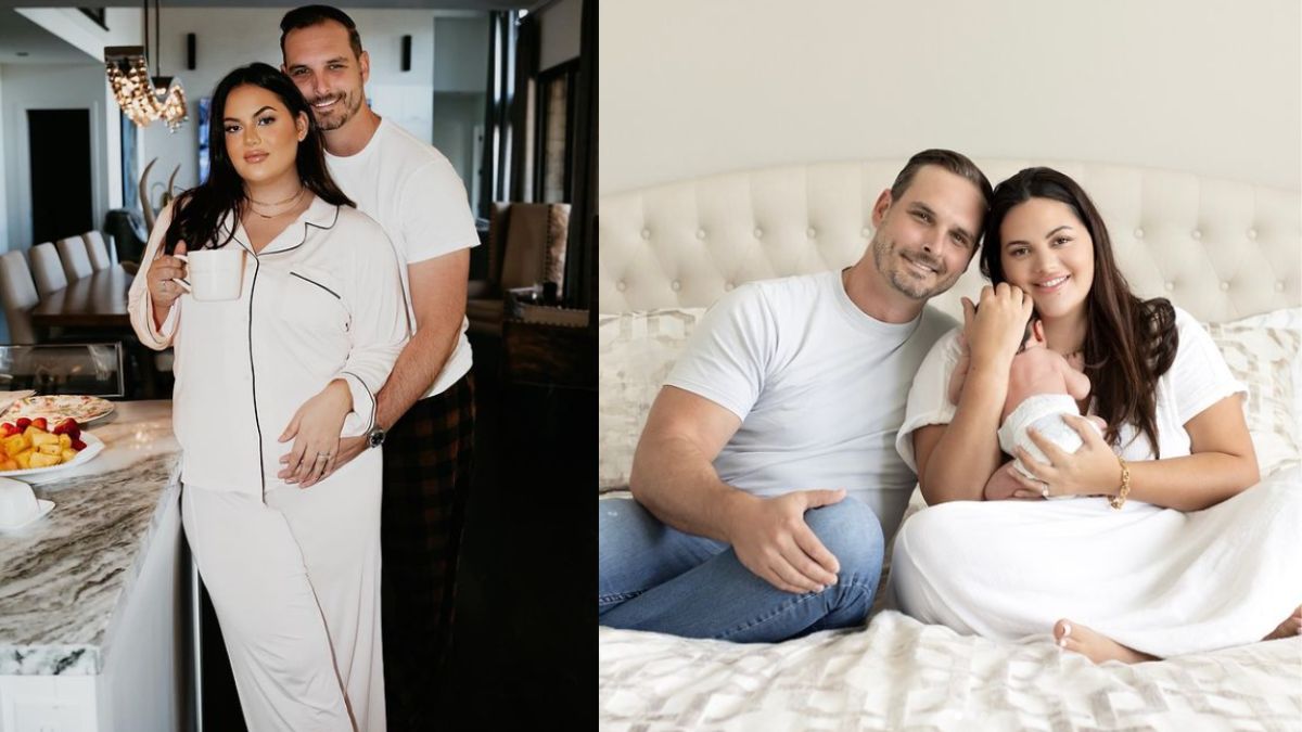 Love Is Blind's Brennon Lemieux and Alexa Embrace Your First Child Following Fertility Issues