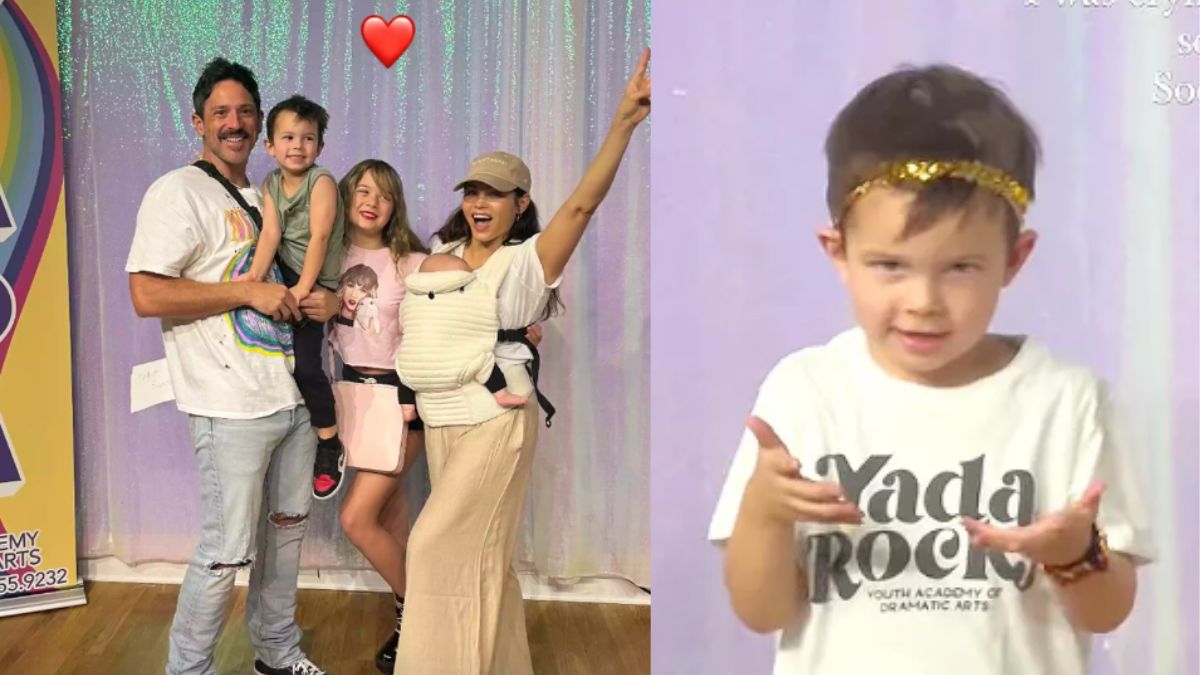 Sweet videos of Jenna Dewan son Callum dancing at Taylor Swift Camp have been posted online. This Cuteness Is Not Expected.