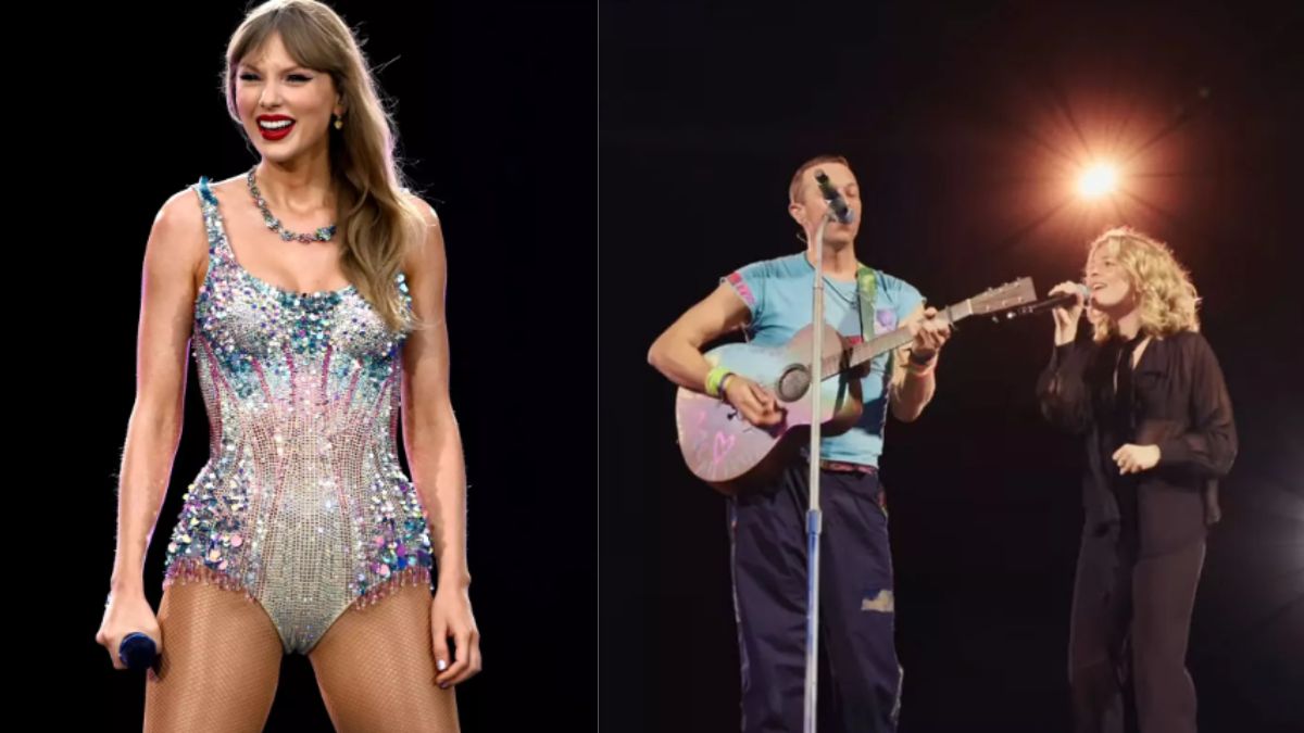 Taylor Swift is covered by Coldplay and Maggie Rogers in Vienna after the singer had to cancel shows due to a terror plot.