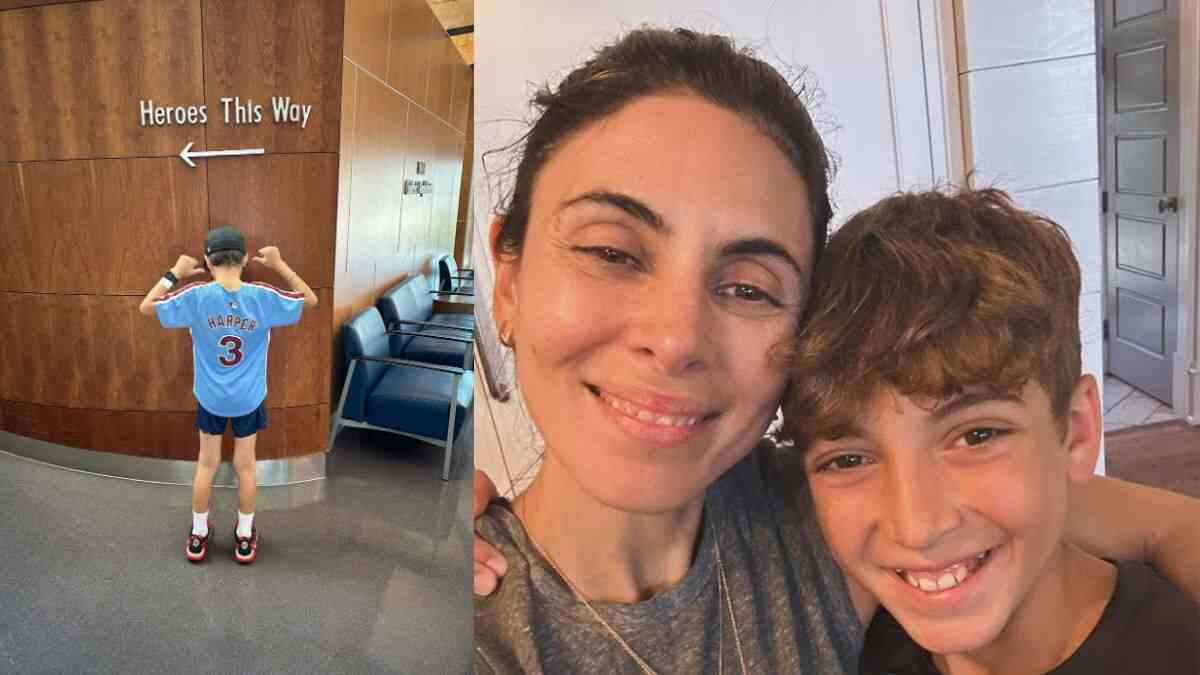 The 10-year-old son Beau of Jamie-Lynn Sigler leaves the hospital 33 days after receiving a nightmare diagnosis.